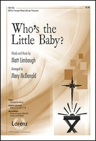 Who's the Little Baby? SATB choral sheet music cover Thumbnail